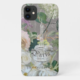  Eiffeltoren  Rozen Parijs Case-Mate iPhone Case