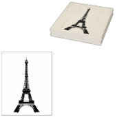 Eiffeltoren  Rubber Art Stamp Rubberstempel (Gestempeld)