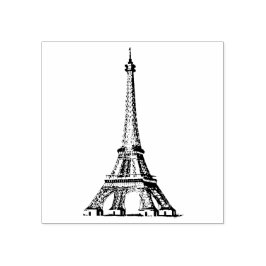 Eiffeltoren Rubberstempel