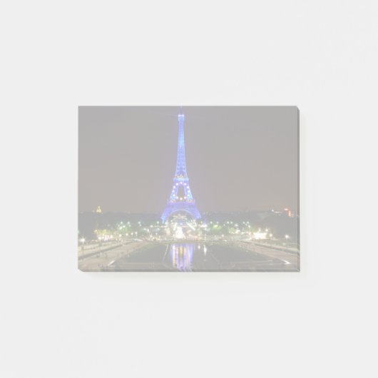 Eiffeltoren 's nachts in Parijs Post-it® Notes (Voorkant)