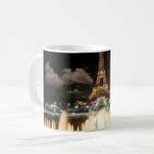 Eiffeltoren 's Nachts Koffiemok (Voorkant links)