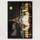 Eiffeltoren 's nachts. legpuzzel (Verticaal)