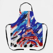 Eiffeltoren Schort (Voorkant)