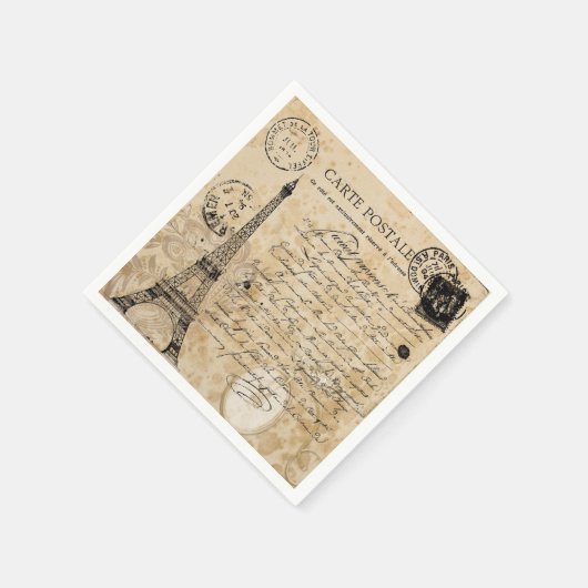 Eiffeltoren Servet (Hoek)