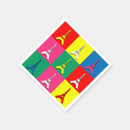 Eiffeltoren Servetten (Hoek)