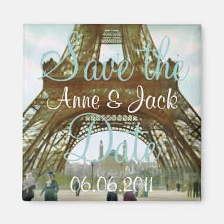 Eiffeltoren Sla de datum op Magneet
