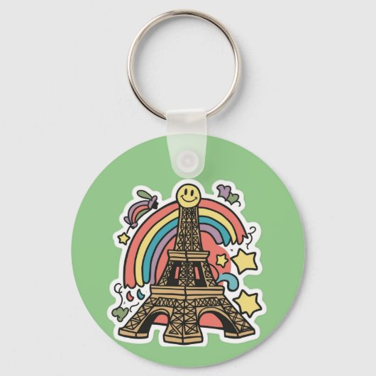 Eiffeltoren Sleutelhanger (Voorkant)