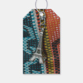 Eiffeltoren sleutelhanger cadeaulabel (Voorkant)