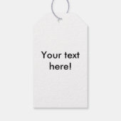 Eiffeltoren sleutelhanger cadeaulabel (Achterkant)