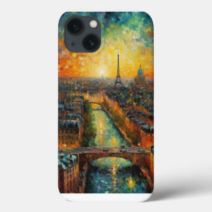 Eiffeltoren Sterrennacht   Krachtige Impressionist Case-Mate iPhone Case