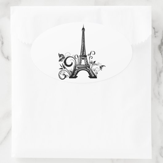 Eiffeltoren Sticker (Tas)