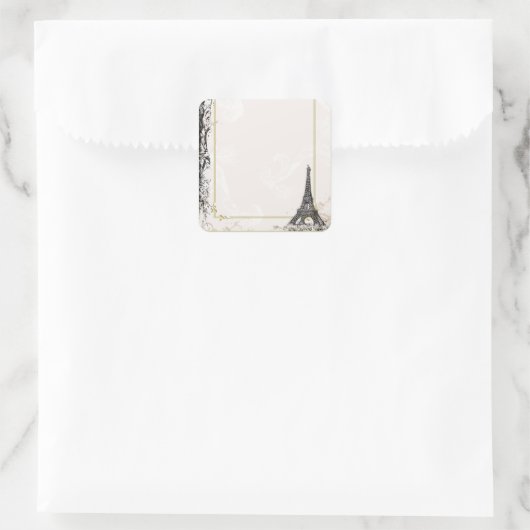 Eiffeltoren Stickers Labels (Tas)