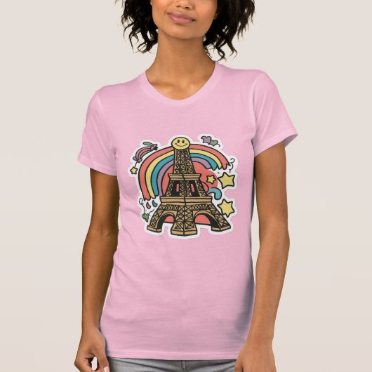 Eiffeltoren T-shirt (Voorkant)