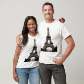 Eiffeltoren T-shirt (Unisex)