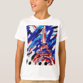 Eiffeltoren T-shirt (Voorkant)