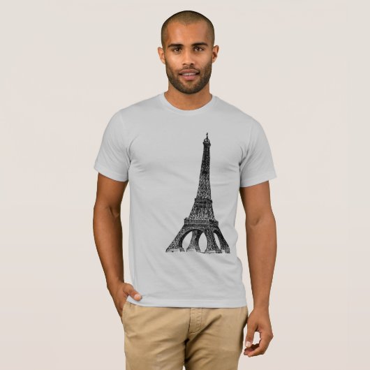 Eiffeltoren T-shirt (Voorkant volledig)