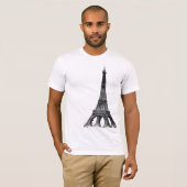 Eiffeltoren T-shirt (Voorkant volledig)