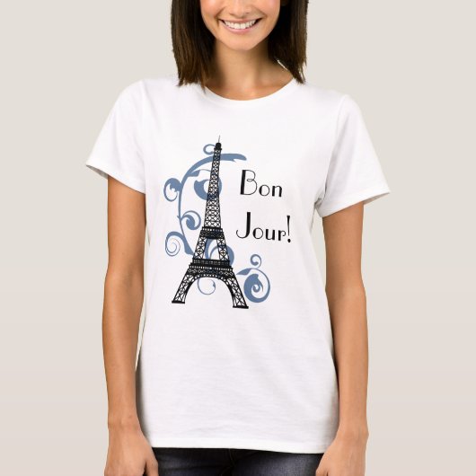 Eiffeltoren T-shirt (Voorkant)