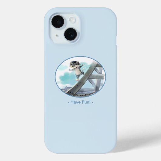 Eiffeltoren telefoonhoesje - Fun (Selecteer model) Case-Mate iPhone Case (Achterkant)