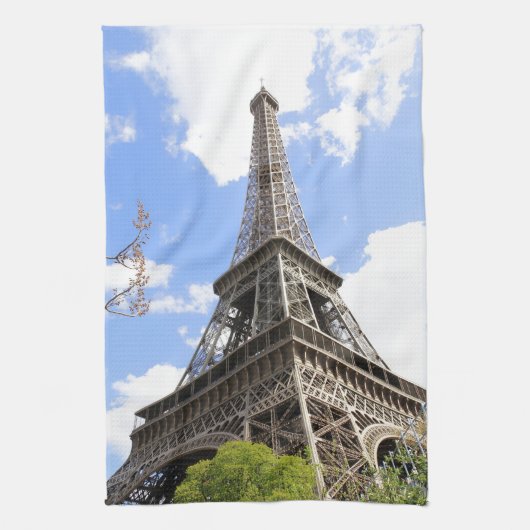 Eiffeltoren Theedoek (Verticaal)