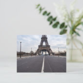 Eiffeltoren tijdens coronacrisis in Parijs Briefkaart (Staand voorkant)