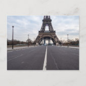 Eiffeltoren tijdens coronacrisis in Parijs Briefkaart (Voorkant)