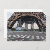 Eiffeltoren tijdens Coronavirus Lockdown in Parijs Briefkaart (Voorkant / Achterkant)