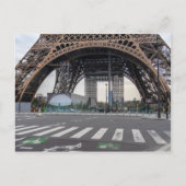 Eiffeltoren tijdens Coronavirus Lockdown in Parijs Briefkaart (Voorkant)