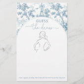 Eiffeltoren Toile Guess de jurk bruids spel (Voorkant)