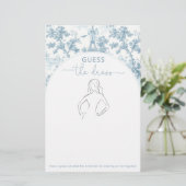 Eiffeltoren Toile Guess de jurk bruids spel (Staand voorkant)