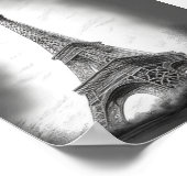 Eiffeltoren tonen poster (Hoek)