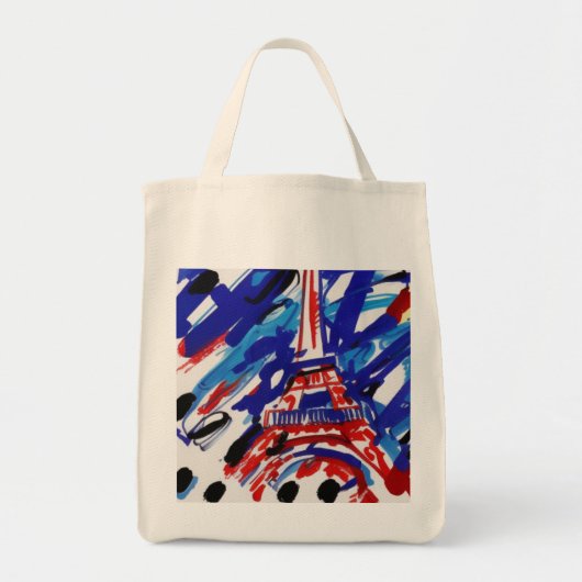 Eiffeltoren Tote Bag (Voorkant)