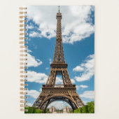 Eiffeltoren uitzicht vanaf Champ de Mars openbaar  Planner (Voorkant)