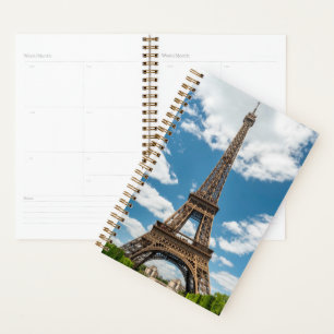 Eiffeltoren uitzicht vanaf Champ de Mars openbaar  Planner