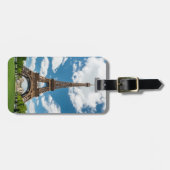 Eiffeltoren uitzicht vanuit Champ de Mars openbaar Bagagelabel (Voorkant horizontaal)