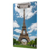 Eiffeltoren uitzicht vanuit Champ de Mars openbaar Klembord (Links)