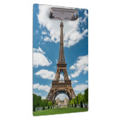 Eiffeltoren uitzicht vanuit Champ de Mars openbaar Klembord (Rechts)