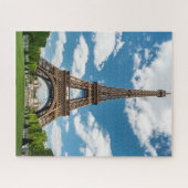 Eiffeltoren uitzicht vanuit Champ de Mars openbaar Legpuzzel (Horizontaal)