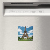 Eiffeltoren uitzicht vanuit Champ de Mars openbaar Magneet (Insitu (Vaatwasser))