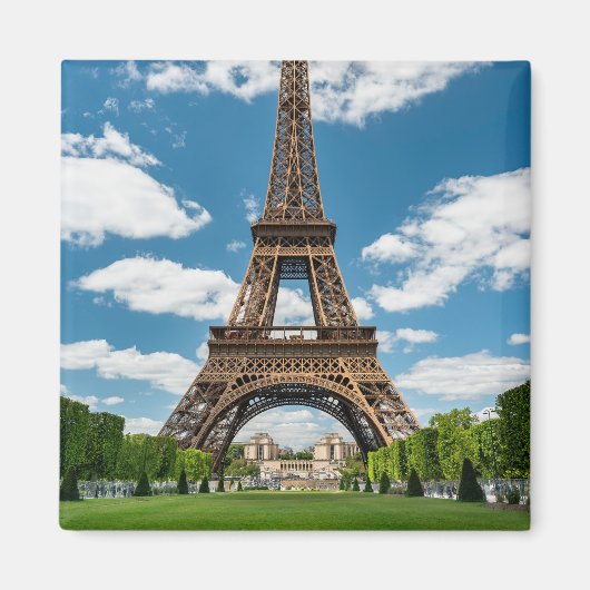 Eiffeltoren uitzicht vanuit Champ de Mars openbaar Magneet (Voorkant)
