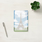 Eiffeltoren uitzicht vanuit Champ de Mars openbaar Post-it® Notes (Kantoor)