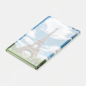 Eiffeltoren uitzicht vanuit Champ de Mars openbaar Post-it® Notes (Schuin)