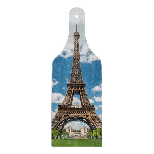 Eiffeltoren uitzicht vanuit Champ de Mars openbaar Snijplank (Voorkant)