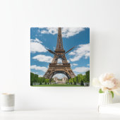 Eiffeltoren uitzicht vanuit Champ de Mars openbaar Vierkante Klok (Huis)