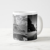 Eiffeltoren Uitzichten in zwart-wit Jumbo Mok (Voorkant rechts)