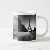 Eiffeltoren Uitzichten in zwart-wit Jumbo Mok (Rechts)