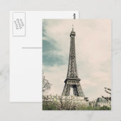 Eiffeltoren V2 Briefkaart (Voorkant / Achterkant)