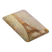 Eiffeltoren van Georges Seurat, Vintage Fine Art Magneet (Rechterzijde)