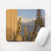 Eiffeltoren van het Palais de Chaillot, Parijs; Muismat (Met muis)