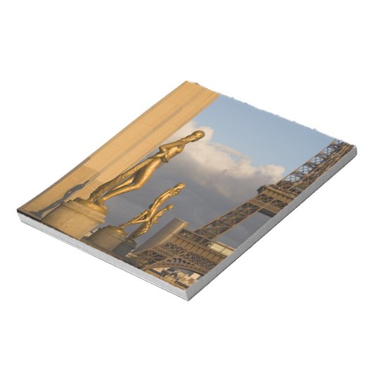 Eiffeltoren van het Palais de Chaillot, Parijs; Notitieblok (Linkerzijde)